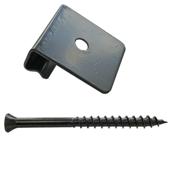 DeckPlus Stainless Steel Starter Clip Black (12pcs)