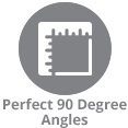 Perfect 90 Degree Angles